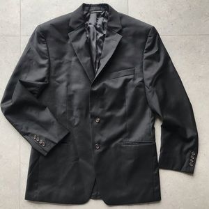 LAUREN RALPH LAUREN MEN BLACK BLAZER SUIT JACKET